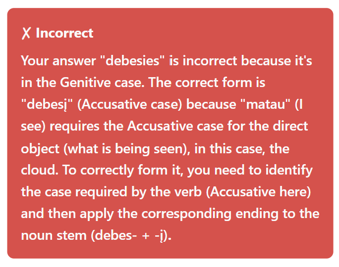 Multiple choice quizzes